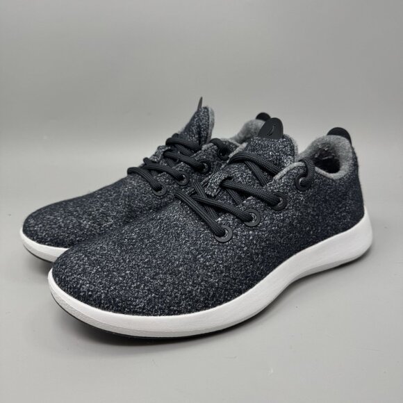 Allbirds Wool Runner Mizzle Merino Wool Womens Dark Gray Size 11 Running Shoes - Picture 3 of 9